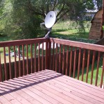 Fully restored deck